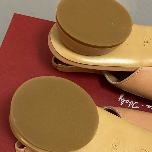 Salvatore Ferragamo Mini Vara Bow Slingback- Blush - Picture 11 of 13